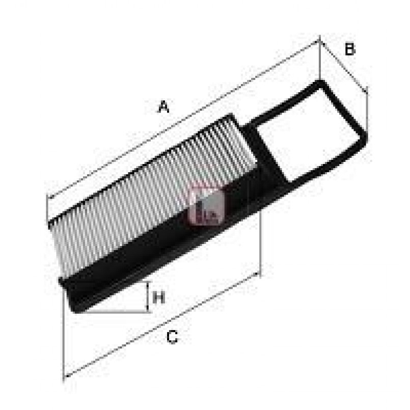 S 3232 A SOFIMA Фільтр повітря